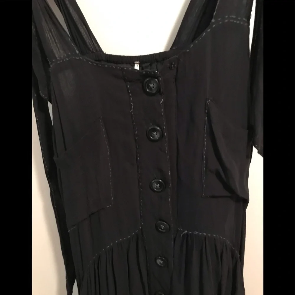 SALE NWT Free People Lou Lou Utility Dress size Large
